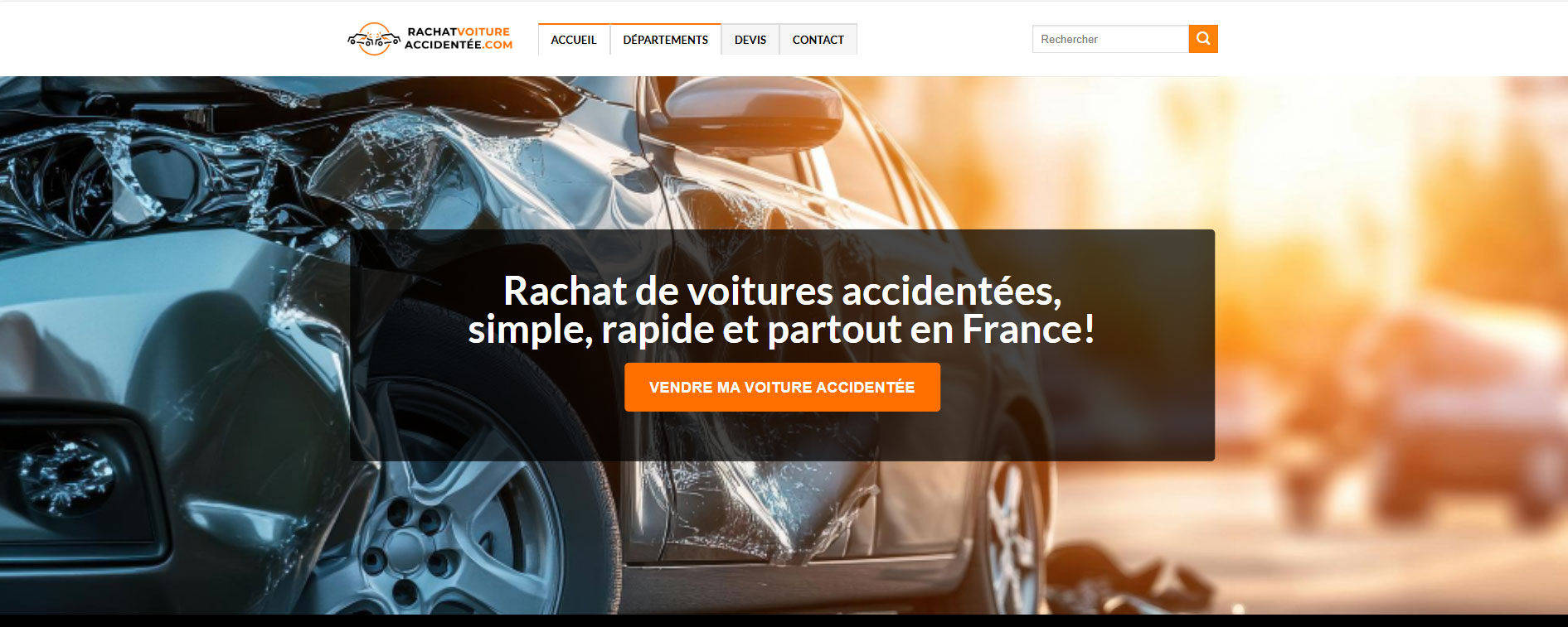 Rachat voiture accidentée
