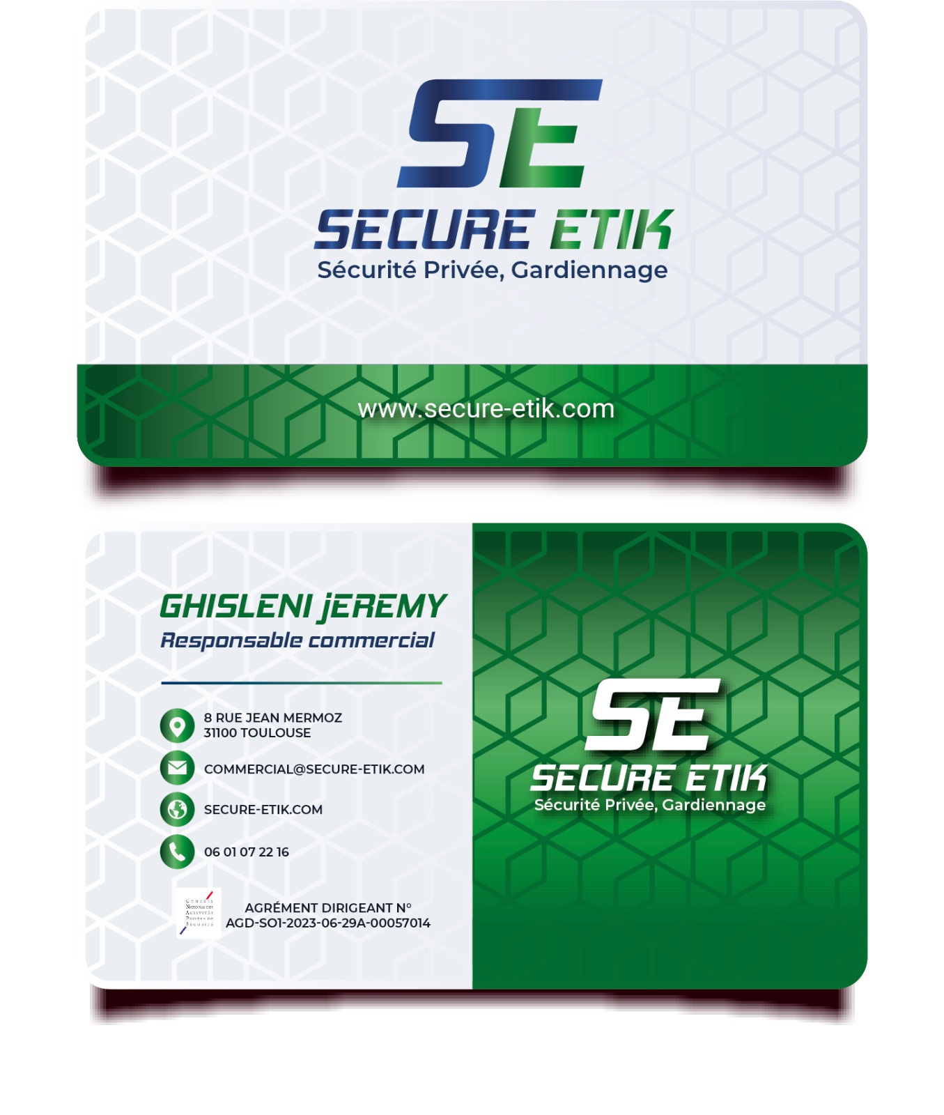 Carte visite securetik